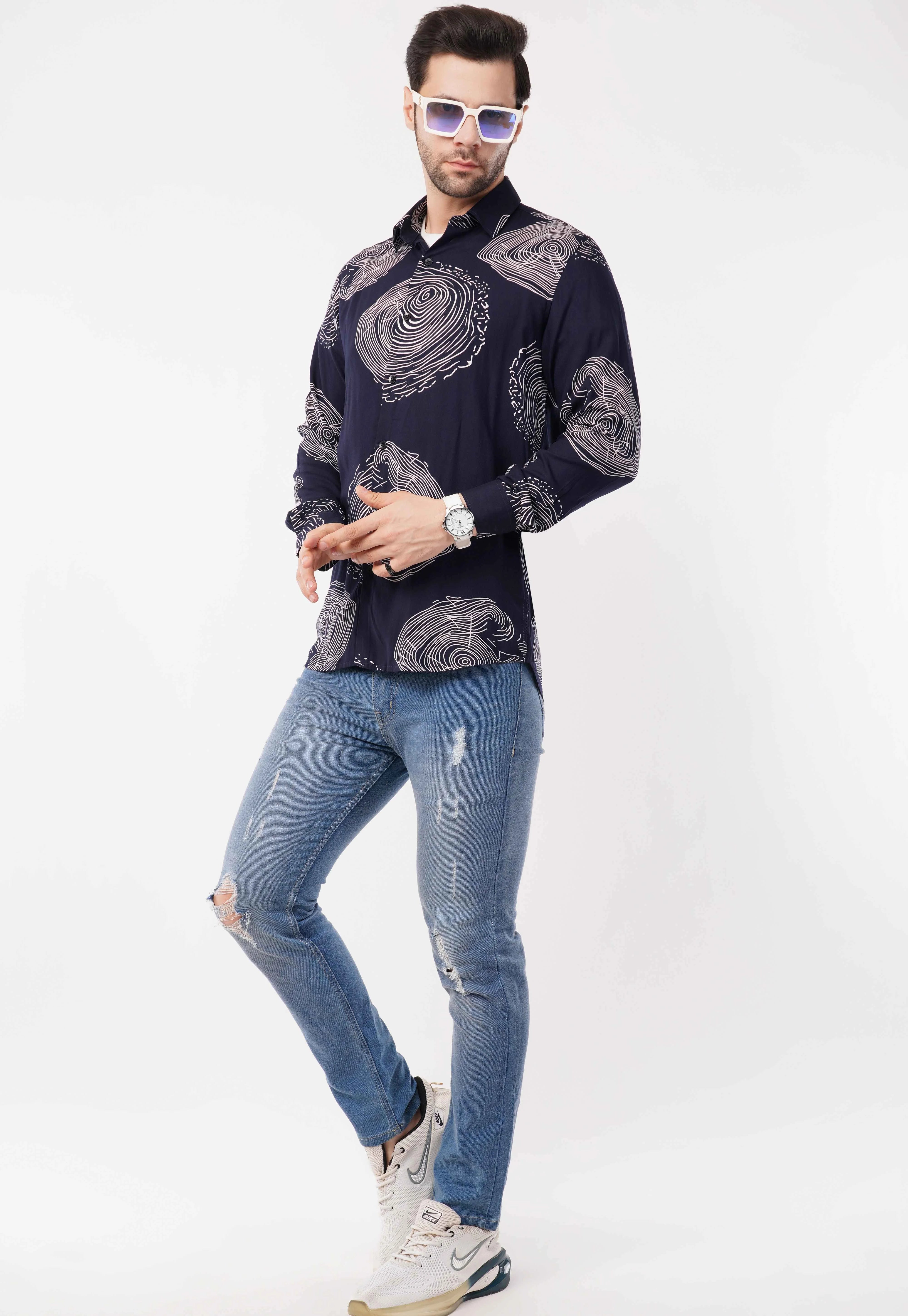 Swirlstorm Full Sleeve Shirt
